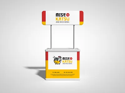 Mise Katsu Stand Selling Mockup