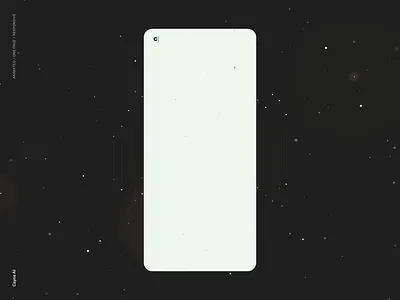 Cayce AI - Mobile ai design interactive layout mobile particles ui ux website