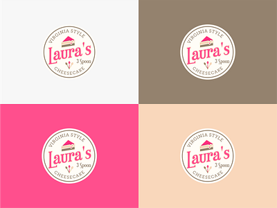 Laura 3 Spoon Logo logo