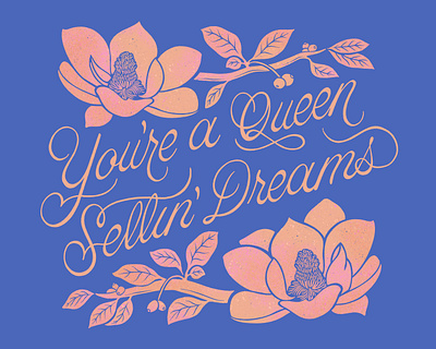 Dorothea By Taylor Swift dorothea evermore folklore hand lettering illustration lyrics magnolias taylor swift tupelo