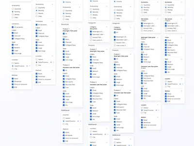 Data table filters checkbox components controls data data visualization design filters interaction interactions interface layout pane pattern table ui ux web web design