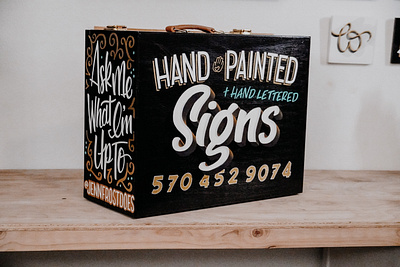 Painters Kit | Hand Lettered & Hand Painted custom