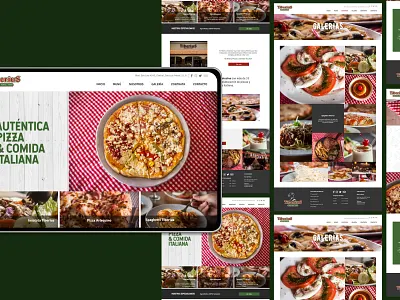 Pizza - Website design design pizza restaurant ui ux web web design website