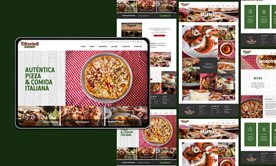 Pizza - Website design design pizza restaurant ui ux web web design website