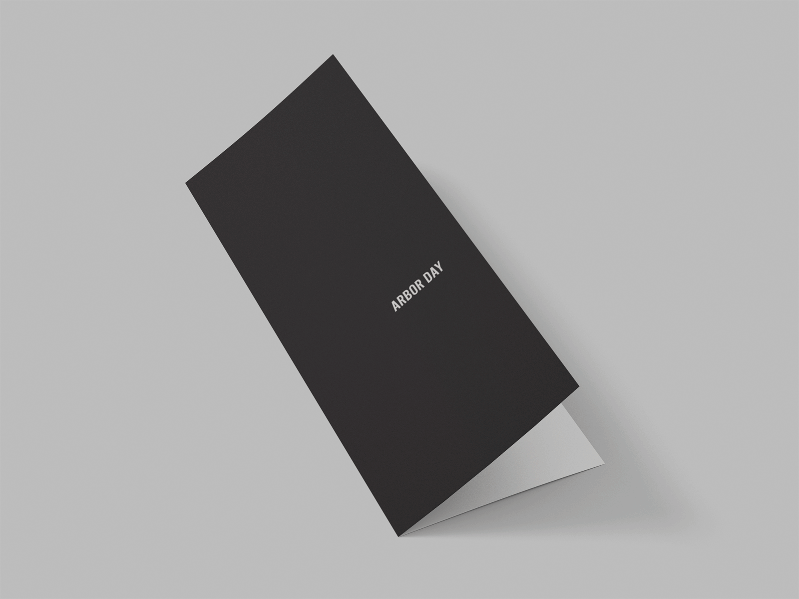 Arbor Day Zine branding design