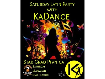 KaDance Party flyer design flyer flyer design graphic design