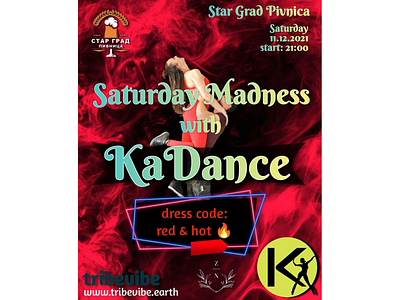 KaDance Party flyer design flyer flyer design graphic design