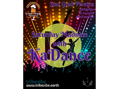 KaDance Party flyer design flyer flyer design graphic design