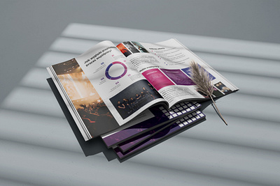 Event agency – brochure agency book brochure chart concept creative design event event agency graphic design indesign leaflet print