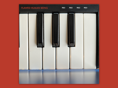 'PROG' Album Cover album art album cover branding cover art design flawed human being