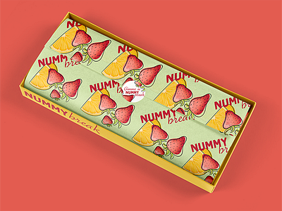 Hand illustrated tissue design for a noissue challenge
