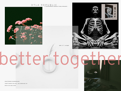 better together. branding design graphic design typography