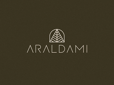 ARALDAMI - skin care & cosmetics products Logo/Brand Identity. brand identity branding care cosmetics design graphic design icon logo logomark logos logotype minimalist modern online organic product shop skin store website