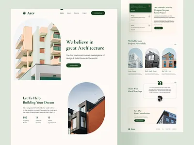 Arcv agency architect architectural architecture arcv branding building illustration interior product studio ui ux visualization