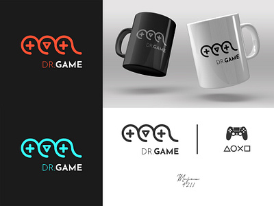 Dr.Game branding design graphic design logo photoshop