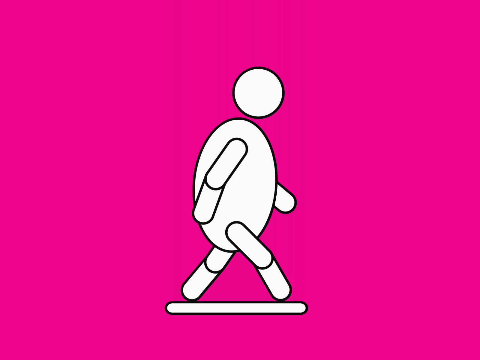 Walk Cycle animation character gif illustration motion graphics walk cycle walking