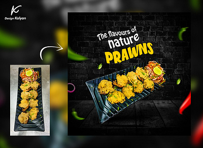 FOOD FLYER DESIGN l Before - After branding graphic design motion graphics ui
