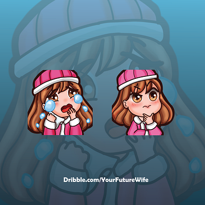 pinky sweater cute discord emotes gamer streamer twitch