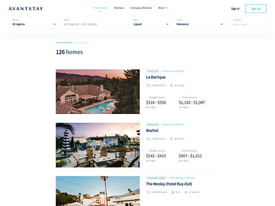 AvantStay Challenge