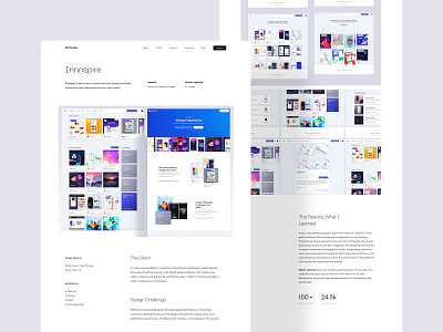 Innnspire - Case Study design product design ui uiux userinterfacedesign ux webdesign