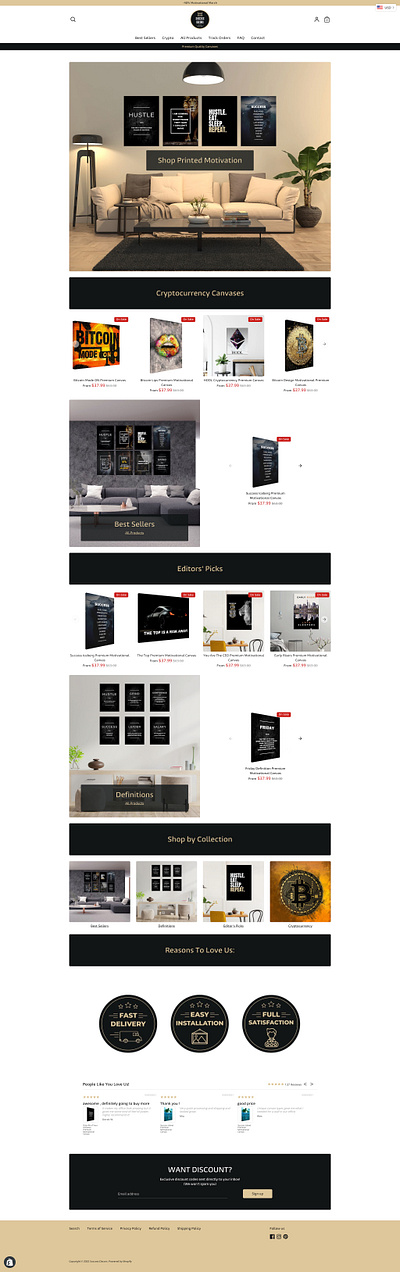 Success Decors Website - Web Design & Development branding design graphic design icon illustration logo typography ui ux vector