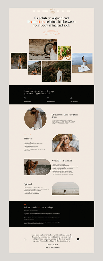 Empress of the Sound UX\UI design branding design figma illustration logo minimal ui ux web web design
