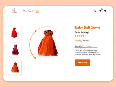 Daily UI Day 12 E-Commerce Shop (Single Item) design ui ux