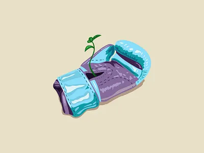 The best fighter is never angry branding graphic design illustration vector