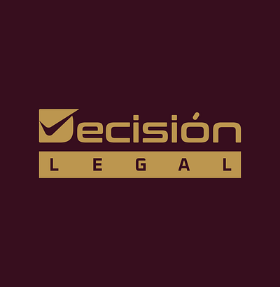Decision Legal Logo branding design icon illustration logo vector
