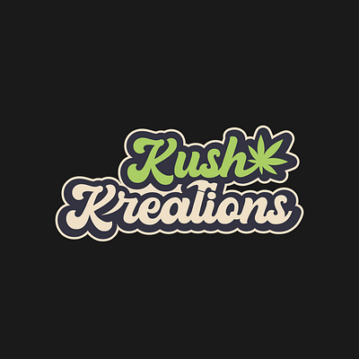 Kush Creations Logo branding design icon illustration logo vector
