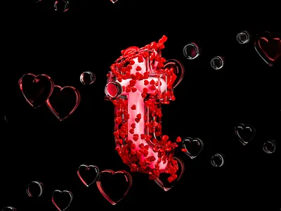 letter 3d letter render