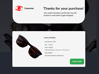 Daily UI Day 17 Email Receipt daily challenge daily ui design ui ux