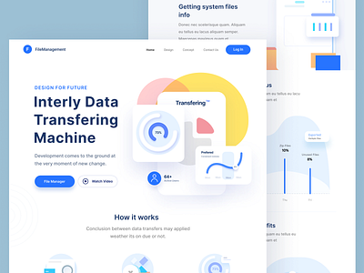 Data Transfer Website ui ux design application branding data designer filemanagment graph money privecy prototype secure tracking transfer uiux webapp webdesign website