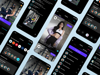 TWRL — Share your looks, keep it private. app branding fashion graphic design mobile product social software ui uiux ux visual design