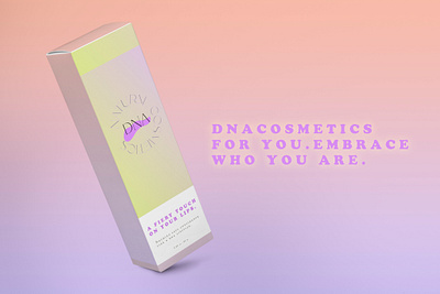 DNA COSMETICS brand branding cosmetics graphic design lipstick logo makeup visualidentity website