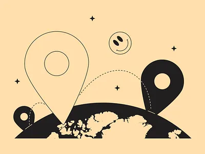 Location 📍 2d connection design design resourcess digital illustration interface illustrations kapustin linear location outline tokyo ui illustration vector