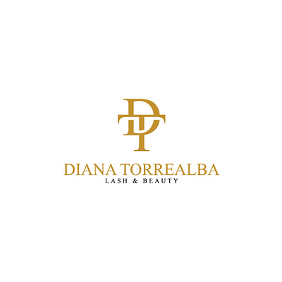 Diana Torrealba Lash & Beauty beauty brand brand design brand designer brand identity branding business design business logo design graphic design indentity lashes logo vector