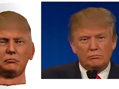 3-D Avatar design illustration