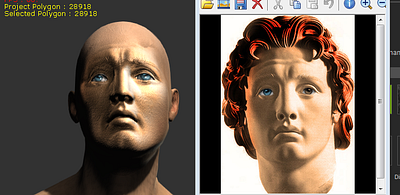 3-D Avatar design illustration