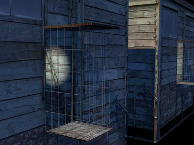 3-D Location app design illustration