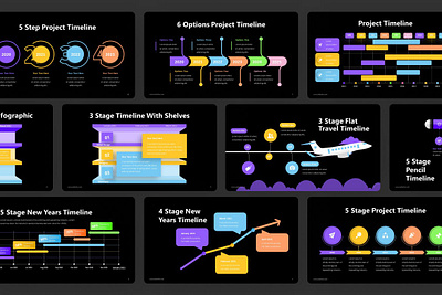 Timeline Infographic PowerPoint Template business chart clean company corporate dashboard diagram elements infographic modern multipurpose pitchdeck powerpoint presentation professional stage table template ultimate website