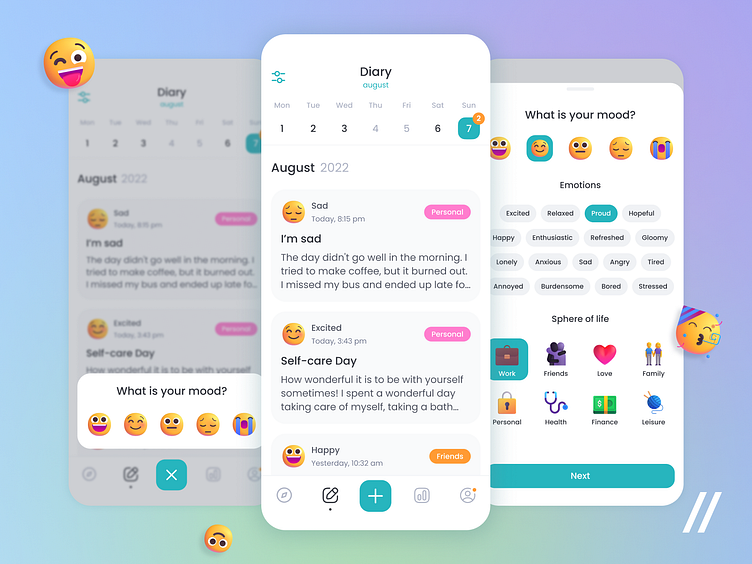 mood-tracker-by-kristina-spiridonova-for-purrweb-ui-ux-agency-on-dribbble