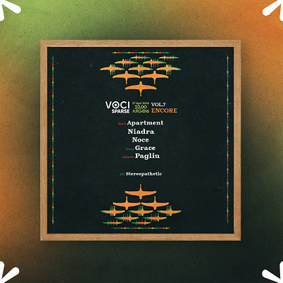 VOCI SPARSE VOL.7 _ 27.04.2019 3d album animation branding design drawing girl graphic design illustration logo motion graphics night ui vector