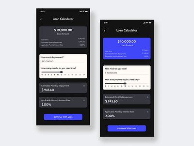FinTech - Mobile Lending App app design dribbble fintech mobile mobile app ui user experience user interface ux ux design