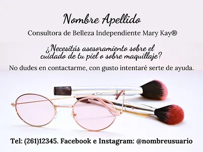 Tarjeta publicitaria branding business card contact graphic design independent work marketing