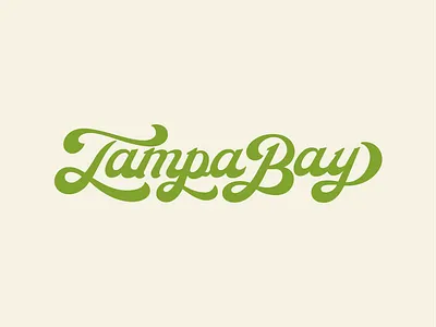 Tampa Bay Lettering custom lettering custom type hand lettering lettering tampa tampa bay tampa designer typography