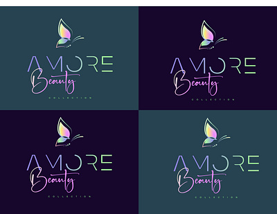 Minimalist, Amore Beauty Logo