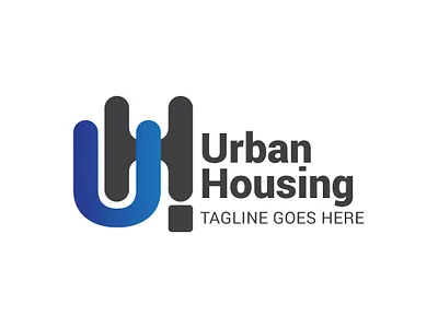 Urban Housing Logo brand branding corporate brand design graphic design identity logo vector