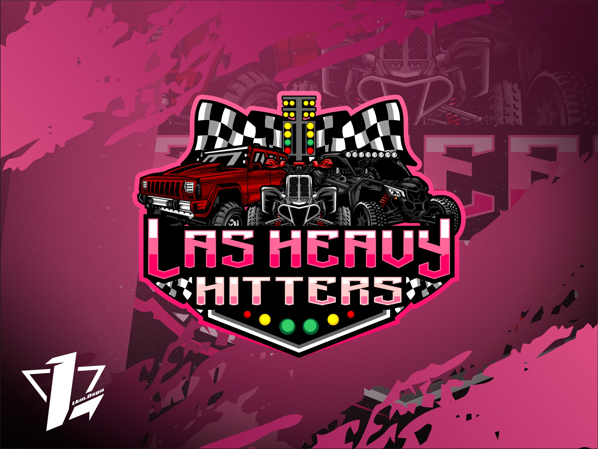 Example of Adventure Offroad Logo Creation