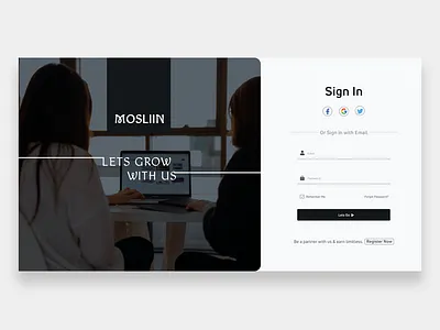 E-Commerce Website Login Page app designer app ux design designer ecommerce graphic design ui uiux ux